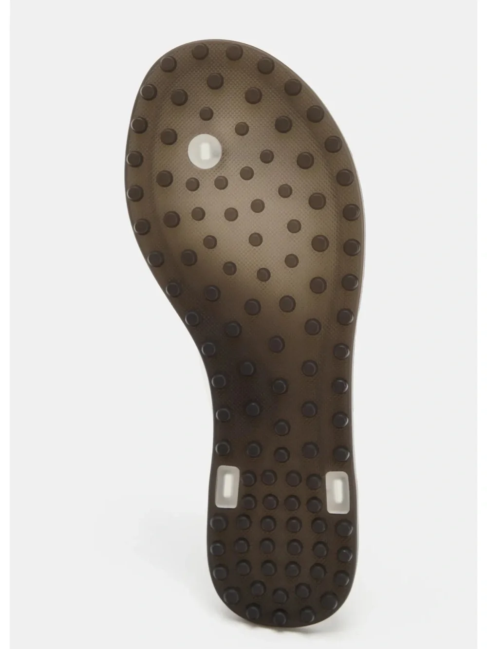 Zara Clear Strap Black Footbed Sandals